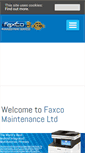 Mobile Screenshot of faxco.co.uk